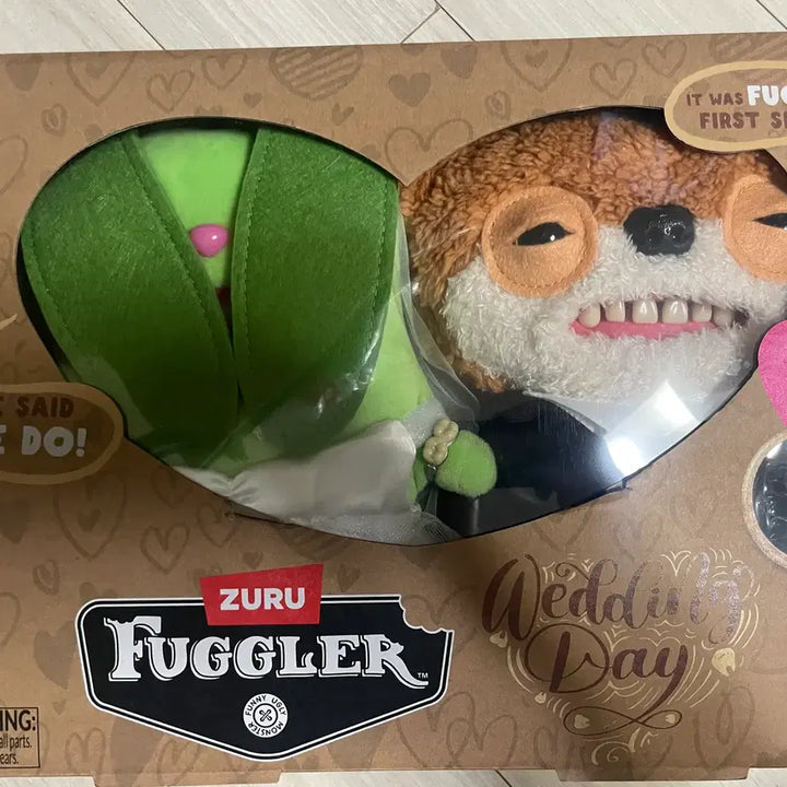 [BUNJANG] Puggles Wedding Couple Dolls / 퍼글러스 웨딩 커플 인형 판매