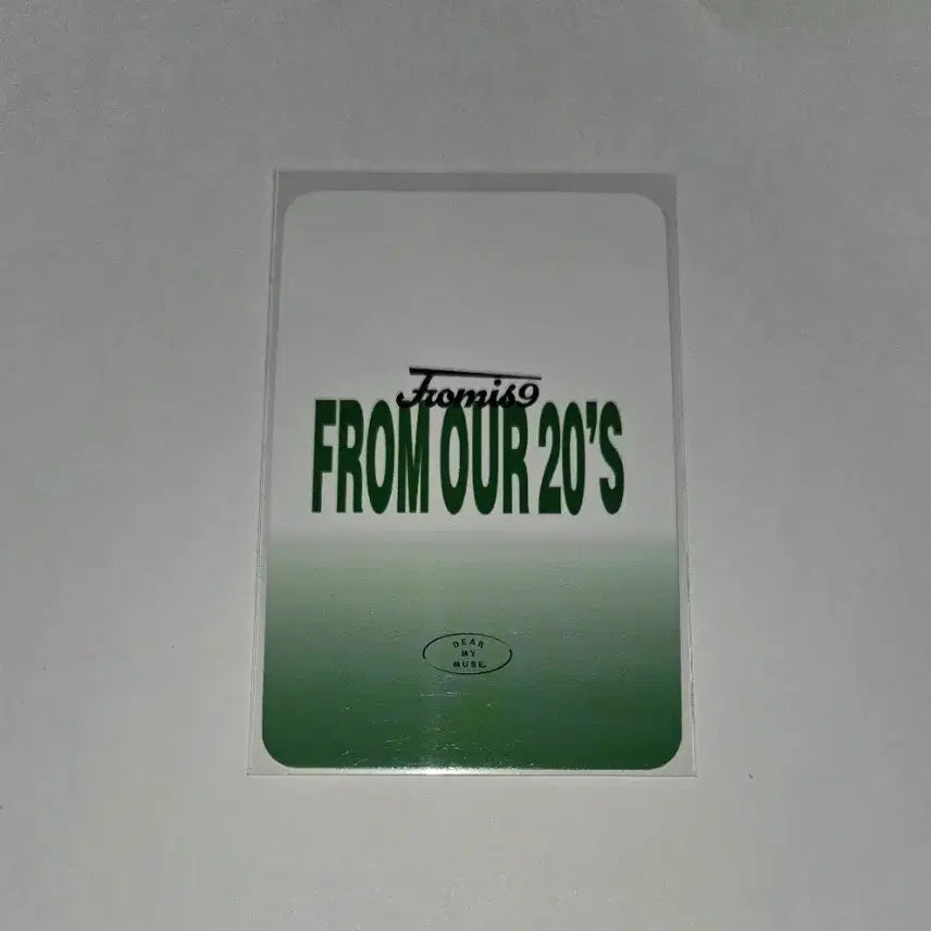 [BUNJANG] fromis_9 Lee Nagyung Dear My Muse Hair Tie Photocard / 프로미스나인 이나경 디어마이뮤즈 머묶 포카