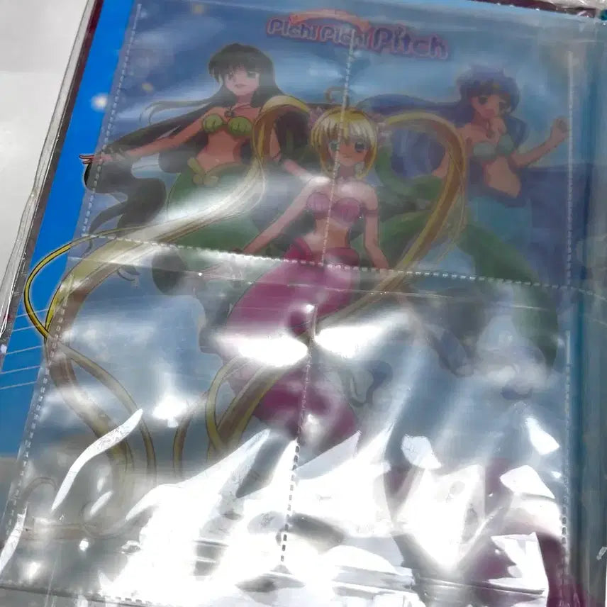 [BUNJANG] Mermaid Melody Pichi Pichi Pitch Chinese Collect Book &amp; Original Art Acrylic Block / 머메이드 멜로디 피치피치핏치 중국 콜렉트북 + 원화아크릴블럭