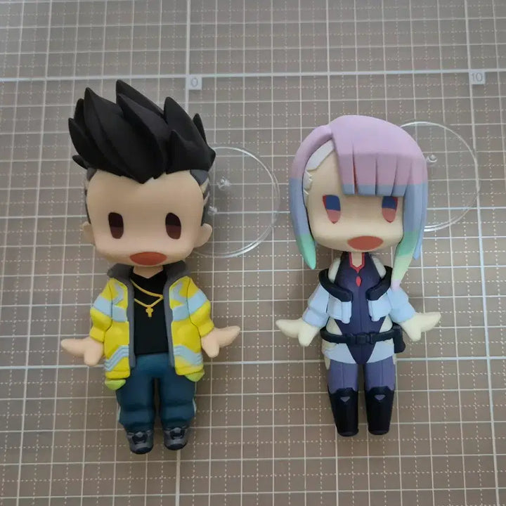 [BUNJANG] Good Smile Cyberpunk: Edgerunners David &amp; Lucy Bundle Figure / (일괄) 사이버펑크 엣지러너 데이비드 루시 헬로 굿스마일 피규어