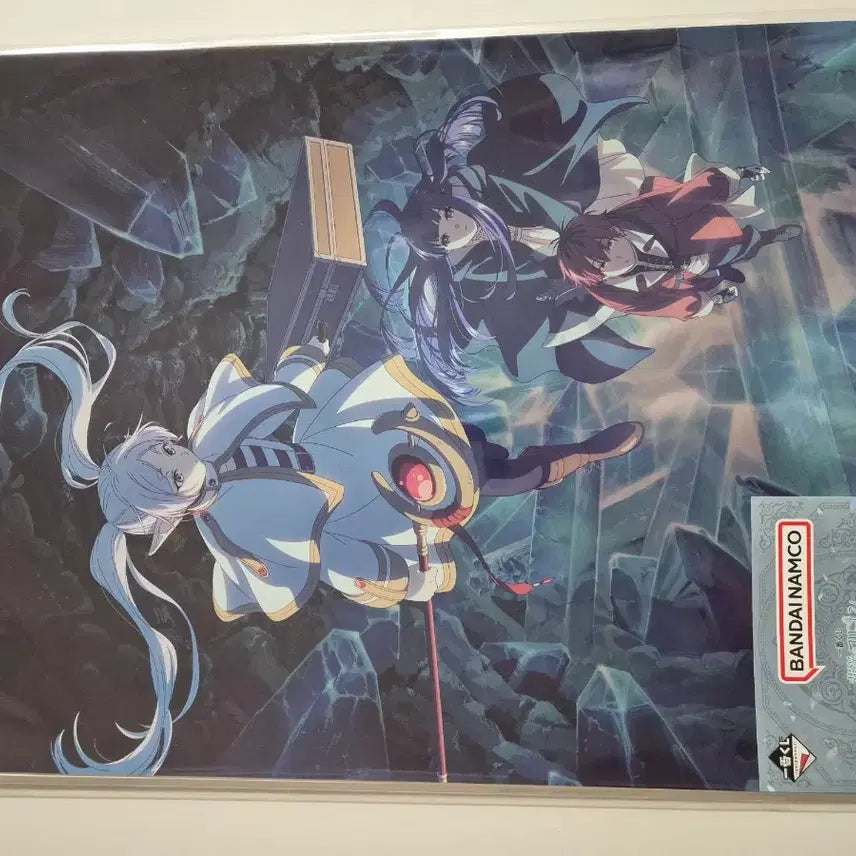 [BUNJANG] Ichiban Kuji Frieren Metallic Poster with Pouch / 제일복권 B상 프리렌 메탈릭 포스터, 파우치 서비스