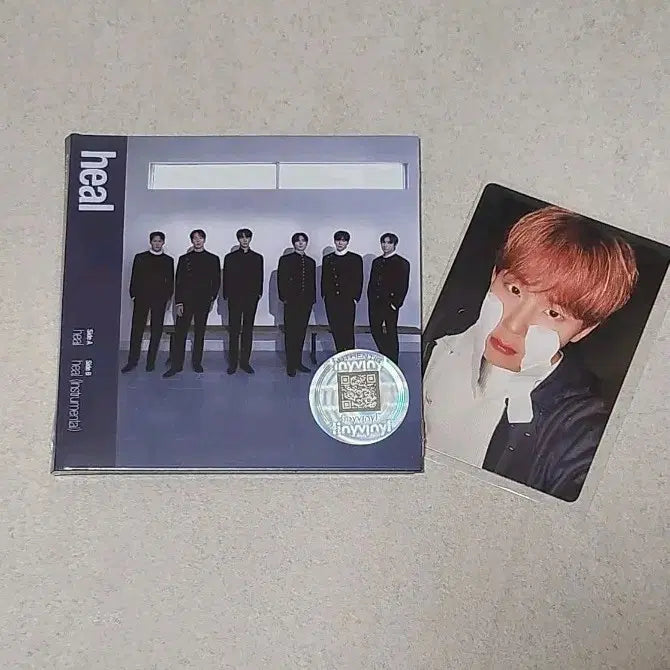 [BUNJANG] MONSTA X Unfold Mini Vinyl LP (Sealed) with Jooheon Tear Photocard / 몬스타엑스 언폴드 미니 lp 바이닐 미개봉+눈물포카 주헌