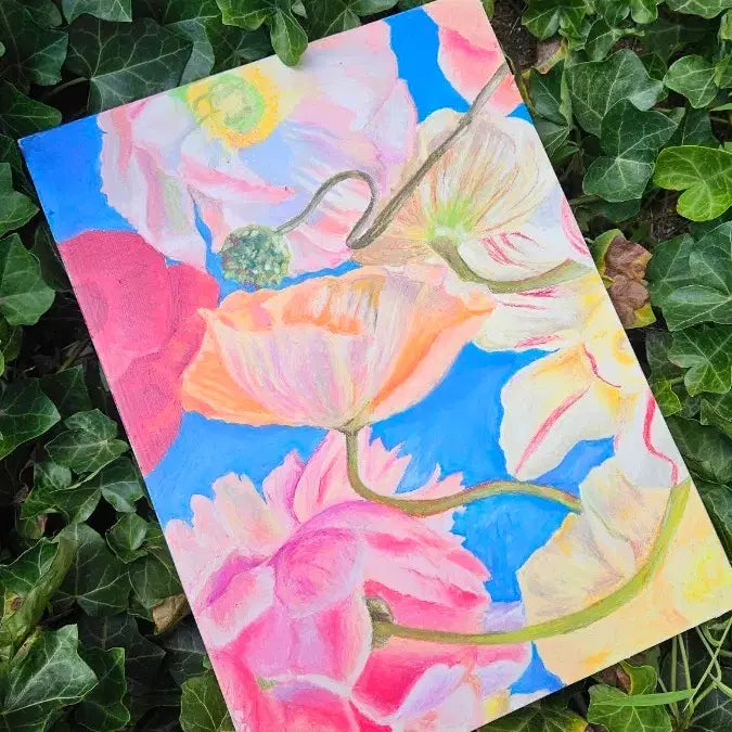 [BUNJANG] Oil Pastel Hand-Drawn Artwork / 오일 파스텔  손그림