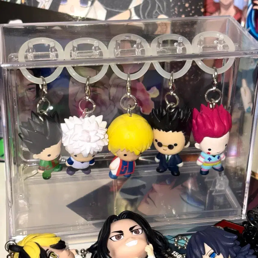 [BUNJANG] Hunter x Hunter Majirushi Series 1 Full Set Keychains / 헌터헌터 메지루시 1탄 풀셋