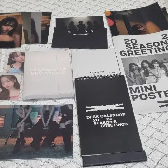 [BUNJANG] LE SSERAFIM Unforgiven Album Bundle / 사진 속 르세라핌 앨범 전부 팝니다