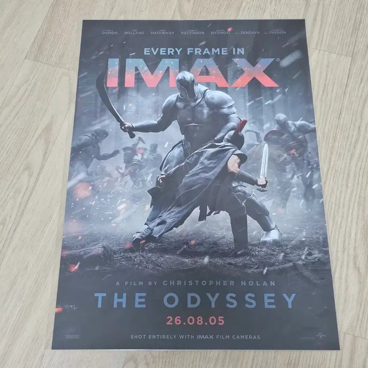 [BUNJANG] Odyssey IMAX Poster &amp; TTT Bundle Set / [2종일괄] 오디세이 TTT 아이맥스 포스터 IMAX