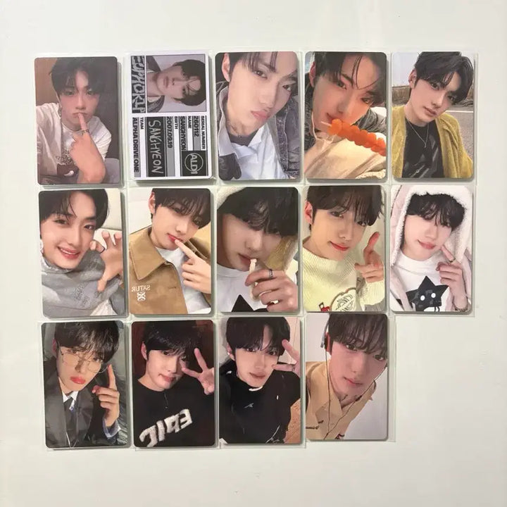 [BUNJANG] Alfadrive1 Sanghyun Photocard Bundle Set POB / 일괄) 알파드라이브원 알디원 정상현 상현 포카 미공포 특전 양도