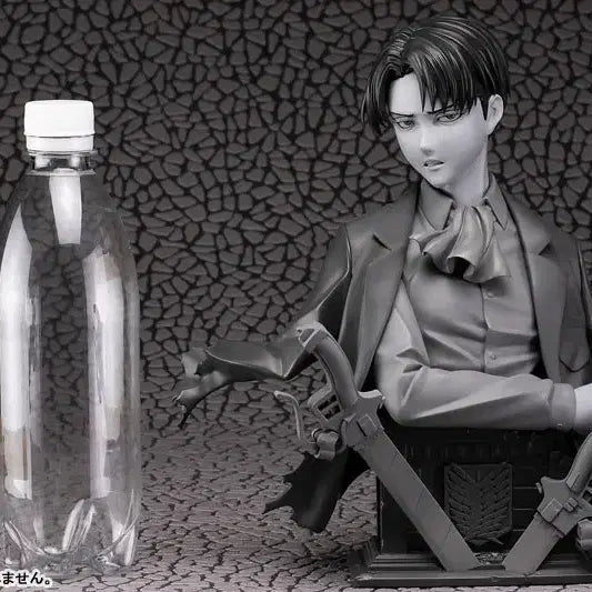 [BUNJANG] FOTS JAPAN Attack on Titan Levi Bust (Gray Ver.) 1/3 Scale Figure / (정크품) 진격의거인 리바이 흉상 1/3 [FOTS JAPAN] (그레이)