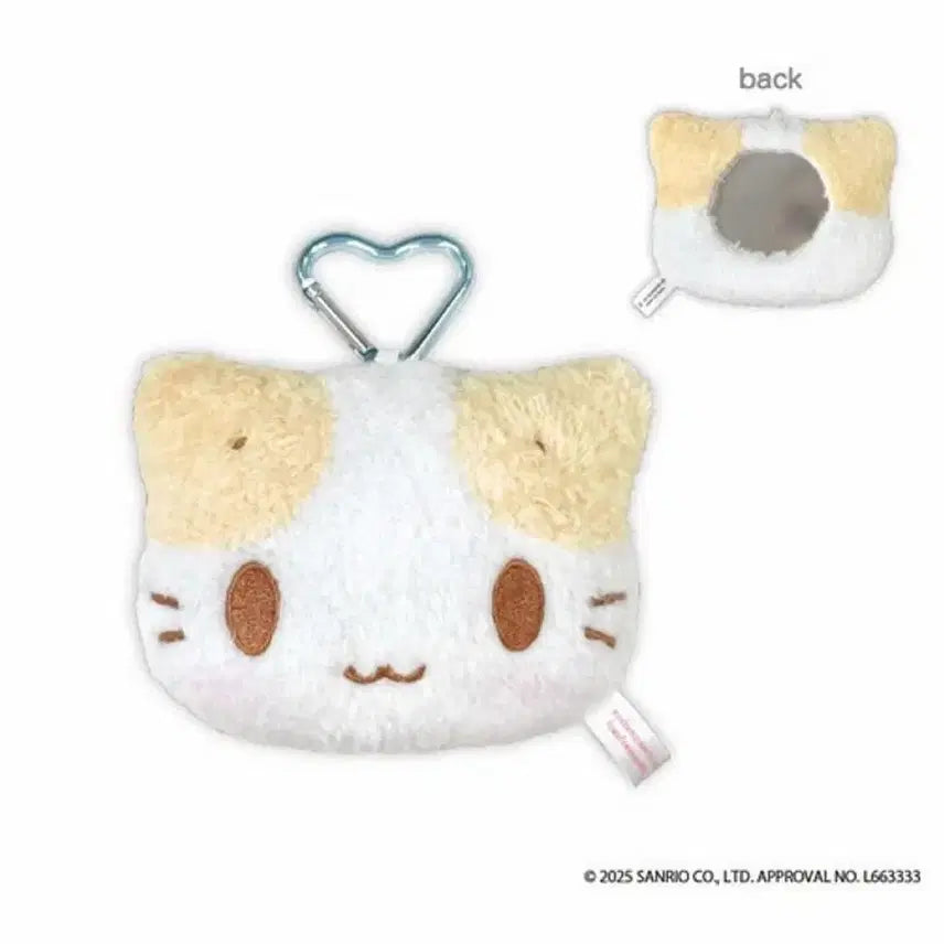 [BUNJANG] Marshmallow Mascot Mirror Keyring / 마슈마로 마스코트 거울 키링