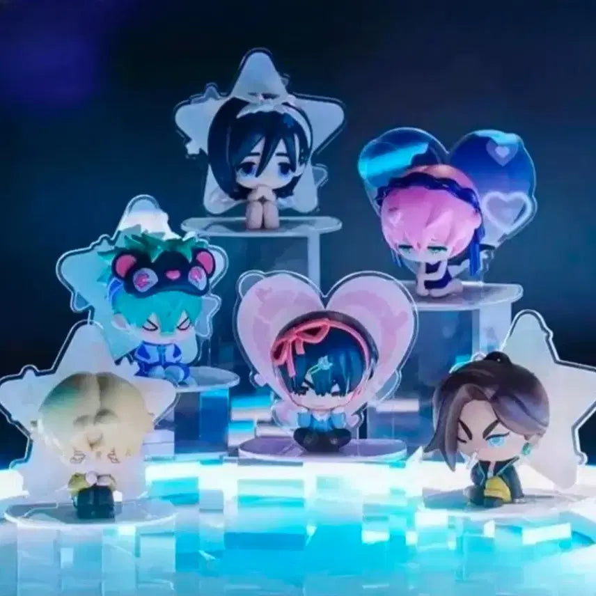 [BUNJANG] A-TEEN Decorla Ivan Til Luka Hyuna Mijua Figure Bundle Set / 에이스테 데코라 이반틸 루카현아 미지수아 피규어 일괄