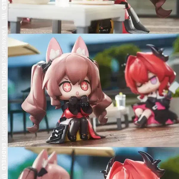 [BUNJANG] Arknights Endfield Chat Chat Series SD Figure Levantine Gilberta / 명일방주 엔드필드 챗챗 시리즈 SD 피규어 레바테인 질베르타