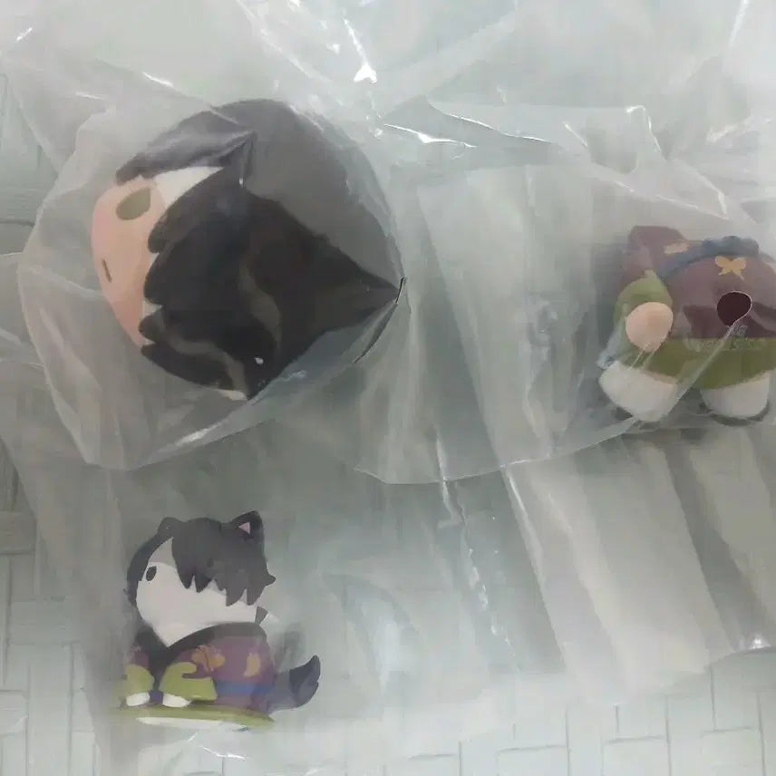 [BUNJANG] Gintama Shinsuke Takasugi Mega Cat Mega Nyan Poteto Poteto Figure (Sealed) Bundle Set / 은혼 타카스기 신스케 메가캣 메가냥 포테포테 피규어 미개봉 일괄