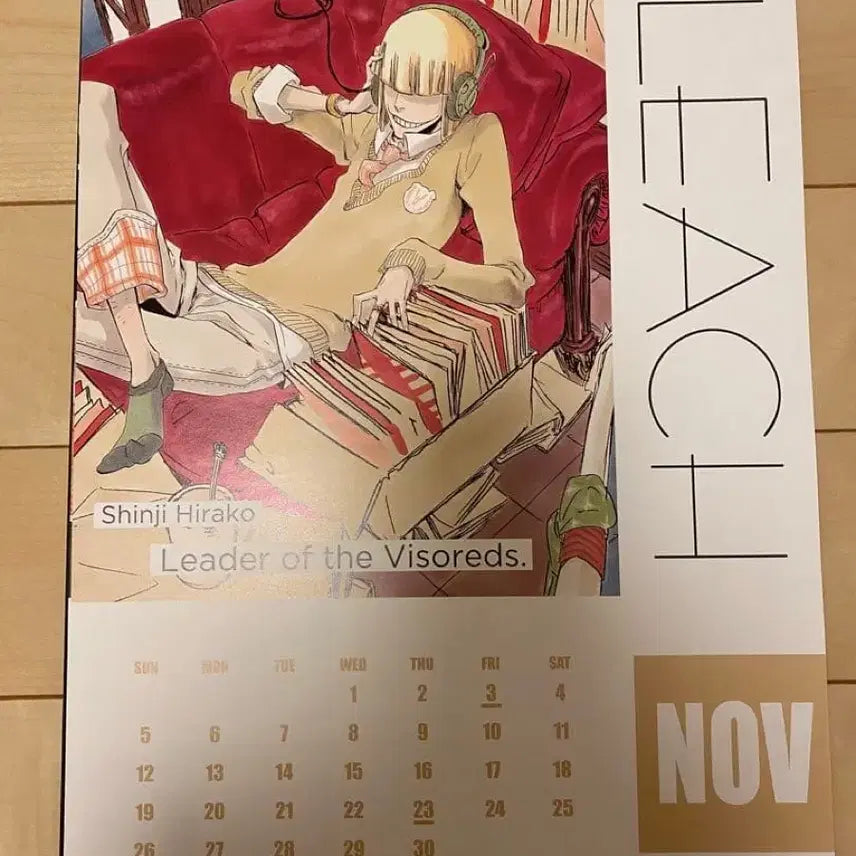 [BUNJANG] Bleach EX Japan Exhibition Calendar / 블리치 ex 일본 전시회 달력