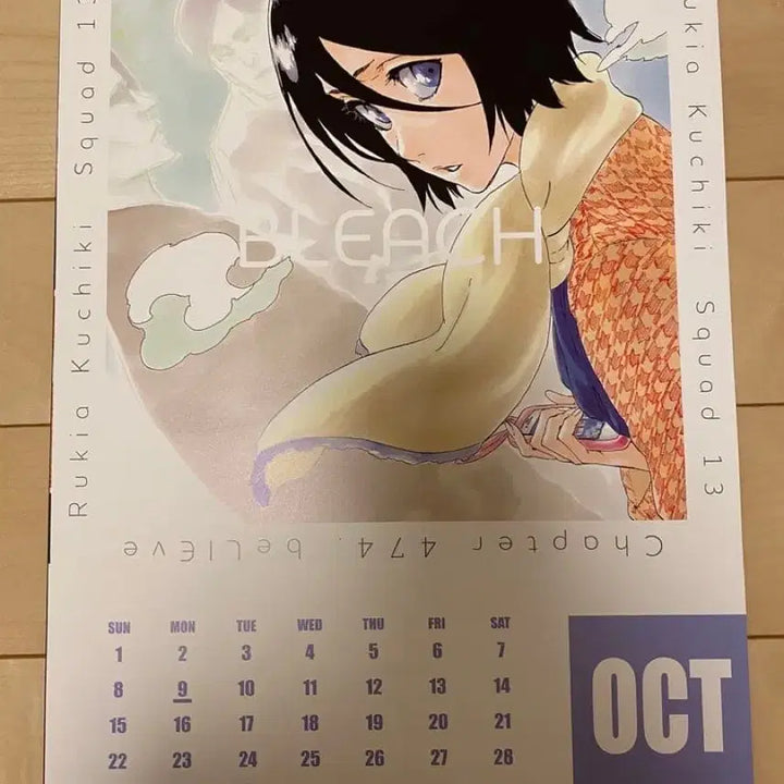 [BUNJANG] Bleach EX Japan Exhibition Calendar / 블리치 ex 일본 전시회 달력