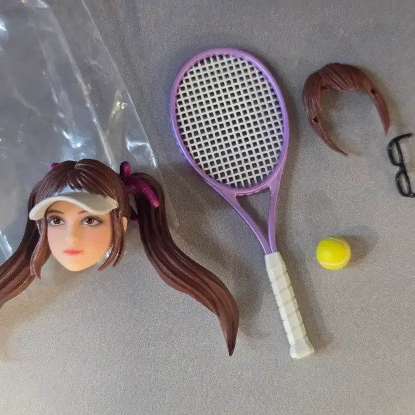 [BUNJANG] Sporty Girl Head for 1/12 Scale 6-Inch Figures / 1/12 6인치 sporty girl 헤드
