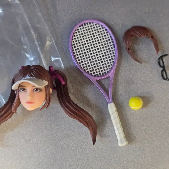[BUNJANG] Sporty Girl Head for 1/12 Scale 6-Inch Figures / 1/12 6인치 girl 헤드 (+보너스 헤드!)