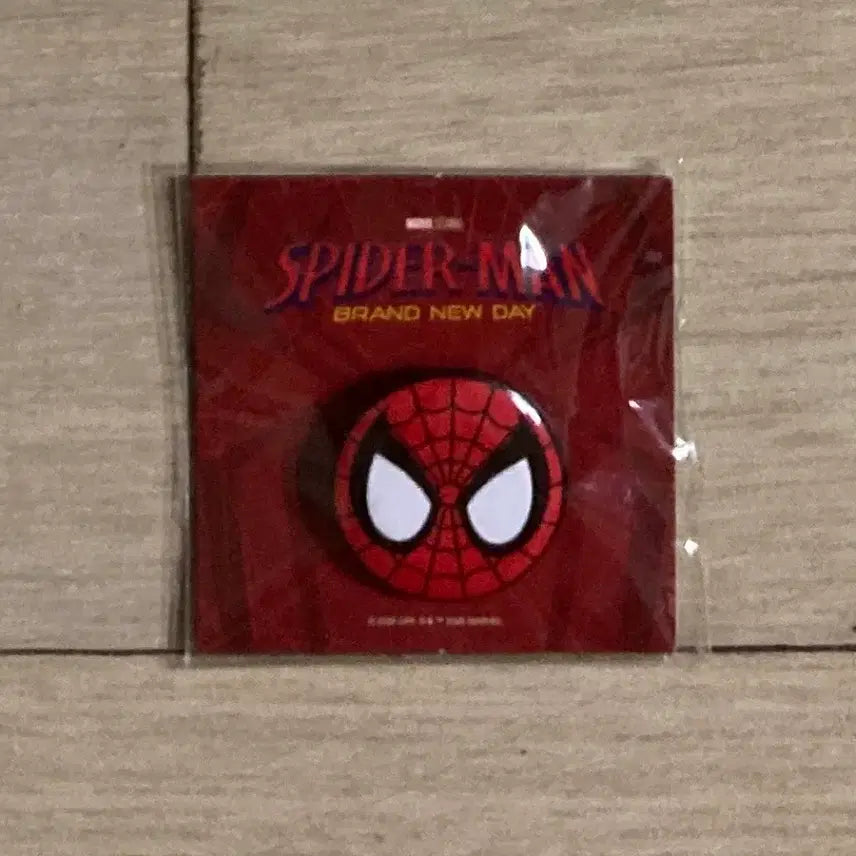 [BUNJANG] Spider-Man: Brand New Day Original Ticket A/B, Pin Badge, Peter Parker&