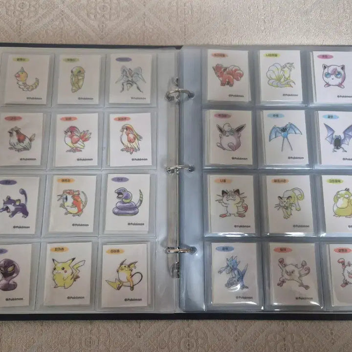 [BUNJANG] Pokemon Sticker Artwork Set (100 Types) / 포켓몬 띠부씰 아트웍 100종 세트 판매