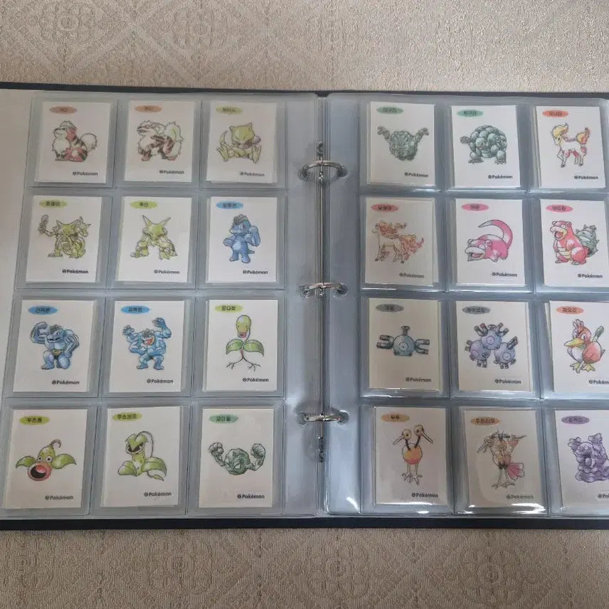 [BUNJANG] Pokemon Sticker Artwork Set (100 Types) / 포켓몬 띠부씰 아트웍 100종 세트 판매