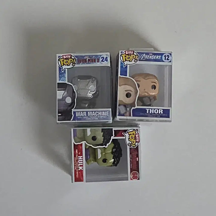 [BUNJANG] Funko Pop Avengers Thor War Machine Hulk Figure / 펀코팝 어벤져스 토르 워머신 헐크 피규어 마블 MCU 비티팝 Funkopop