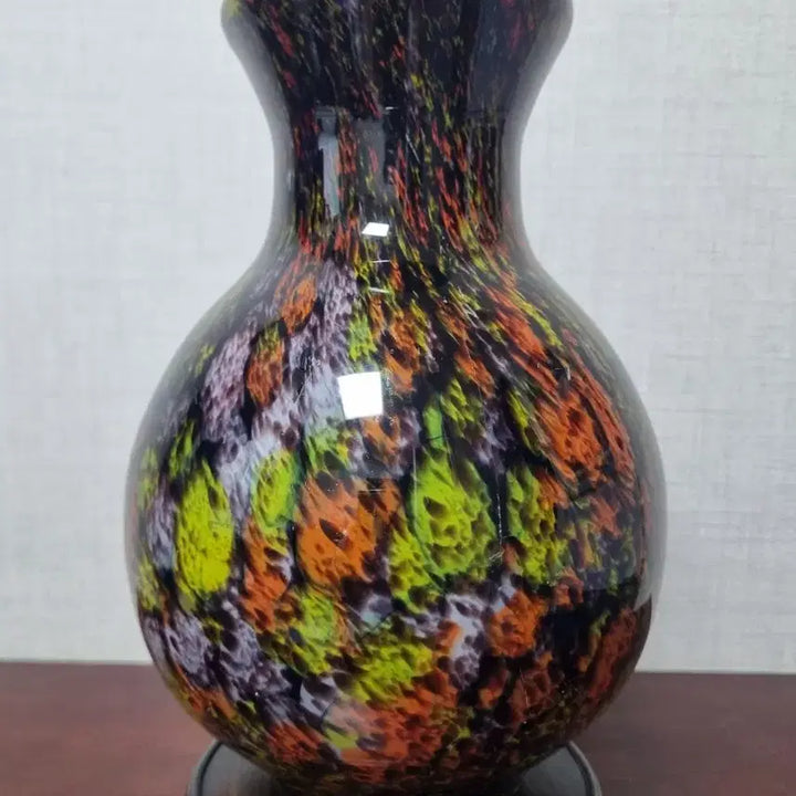 [BUNJANG] Japanese Art Glass Vase / 읿본 오사카 아트글라스(유리공예) 화병