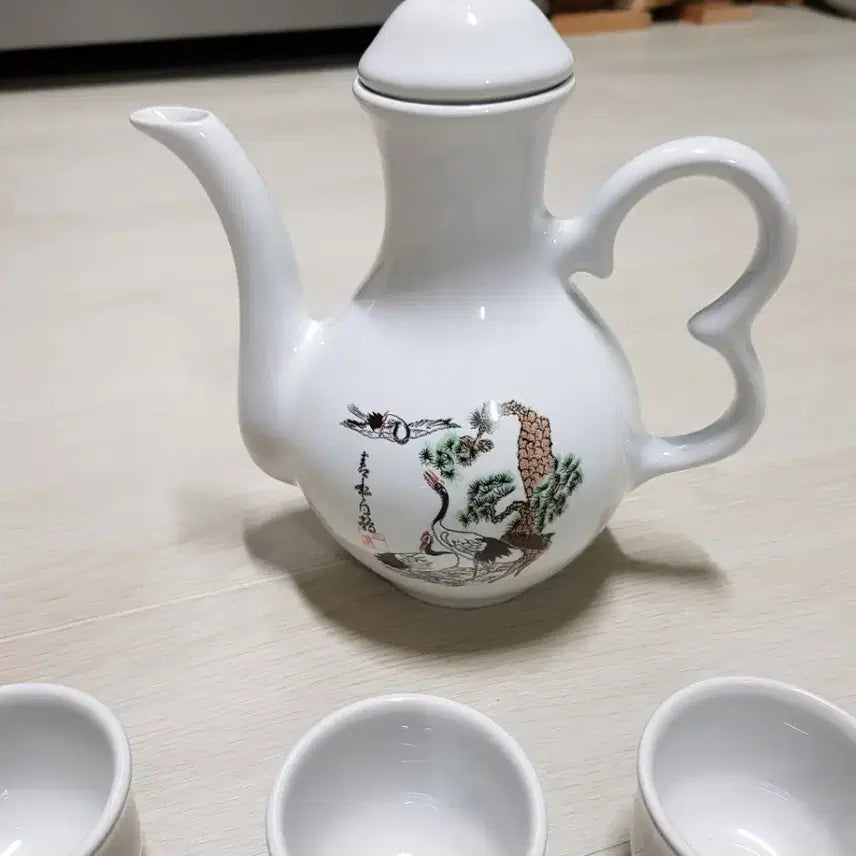 [BUNJANG] Vintage Teapot and Cups Set / 빈티지주전자 잔 세트