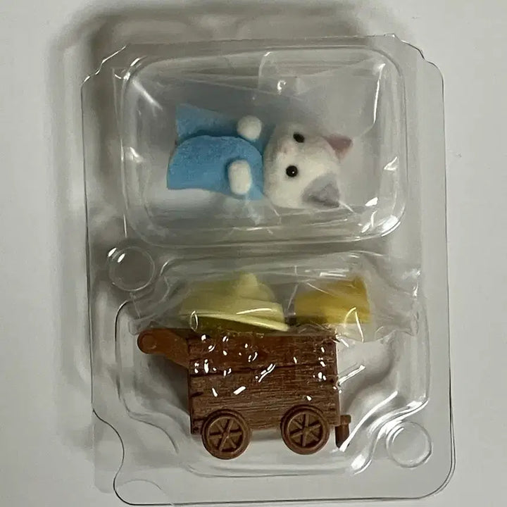 [BUNJANG] Sylvanian Families Adventure Blind Bag Latte Cat Newborn Cart Mine Cart / (미개봉)실바니안 어드벤처 블라인드백 라떼 고양이 신생아 수레 카트 광산차