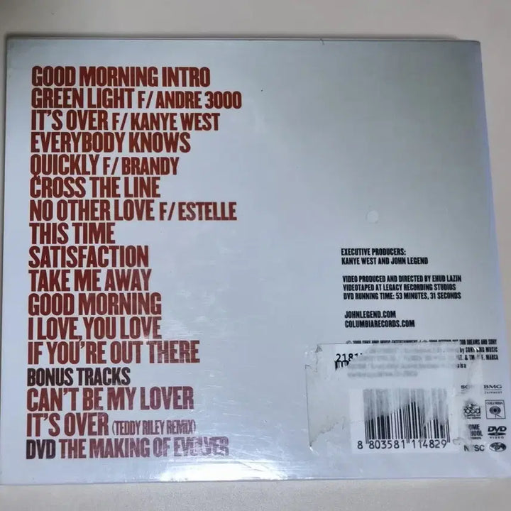 [BUNJANG] John Legend Evolver Sealed CD / 존 레전드 - Evolver (미개봉 CD)