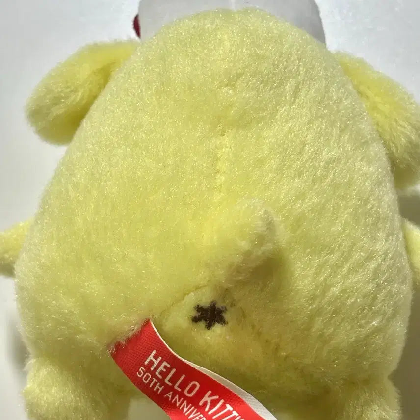 [BUNJANG] Hello Kitty 50th Anniversary Pompompurin Hat Plush / 키티 50주년 폼폼푸린 모자 인형