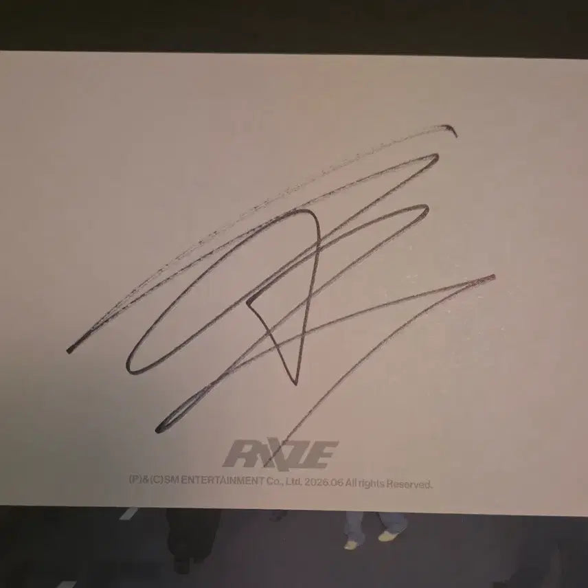 [BUNJANG] RIIZE Mini 2nd Album Shotaro Signed Postcard / 라이즈 미니 2집 사인엽서 쇼타로 양도