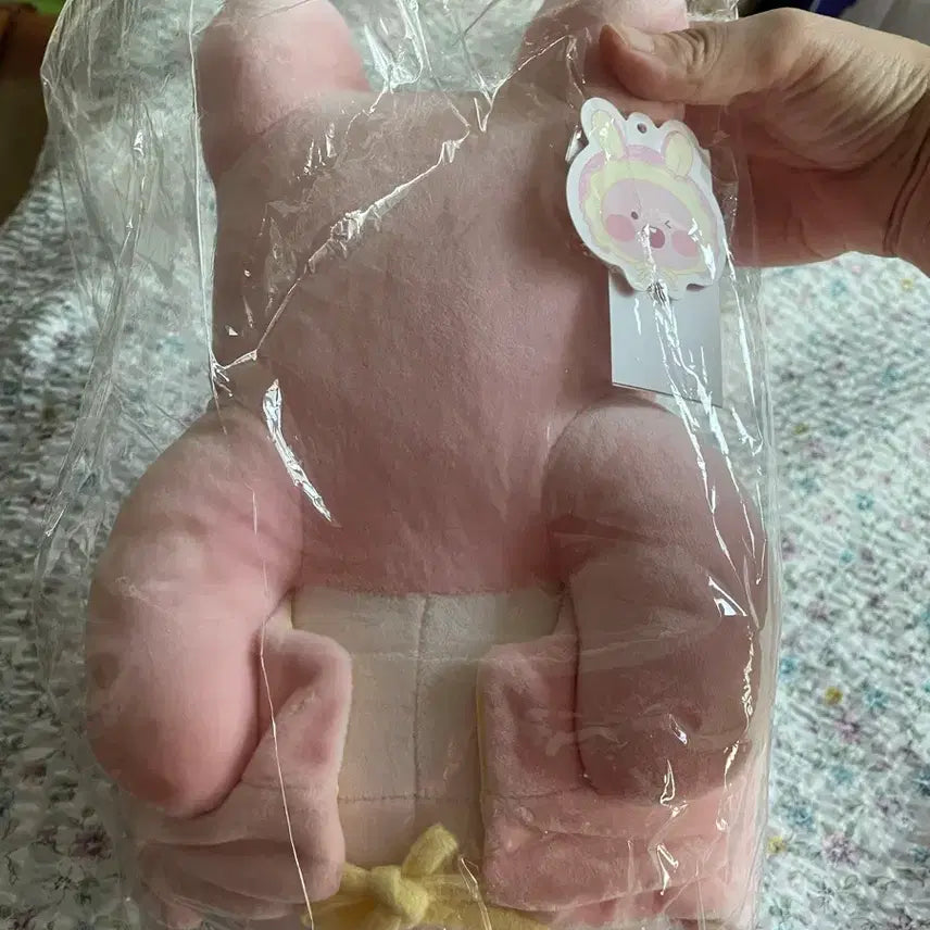 [BUNJANG] Kakao Friends Baby Apeach Mini Pillow / 카카오프렌즈 베이비 어피치 인형 새상품