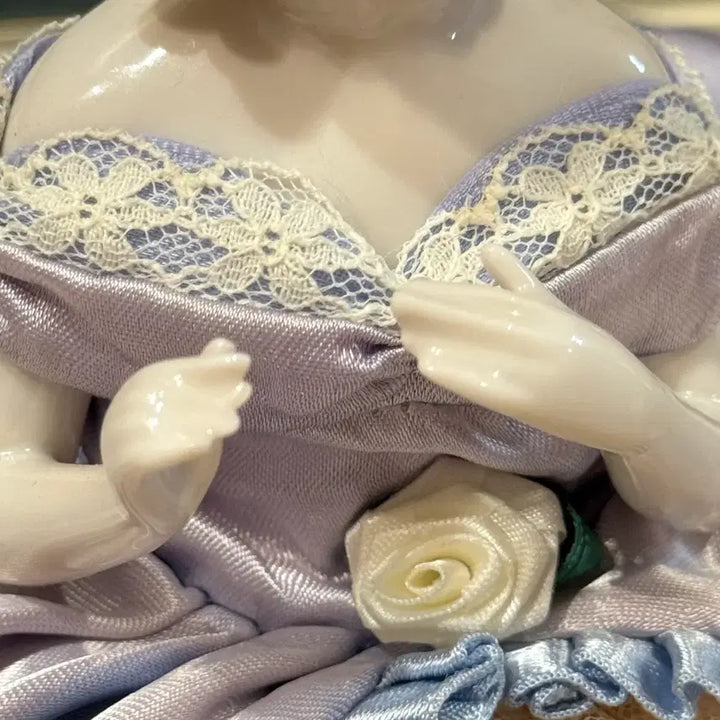 [BUNJANG] Goebel Half-Doll Tiptop Figurine / 괴벨 하프돌 티코지 피겨린
