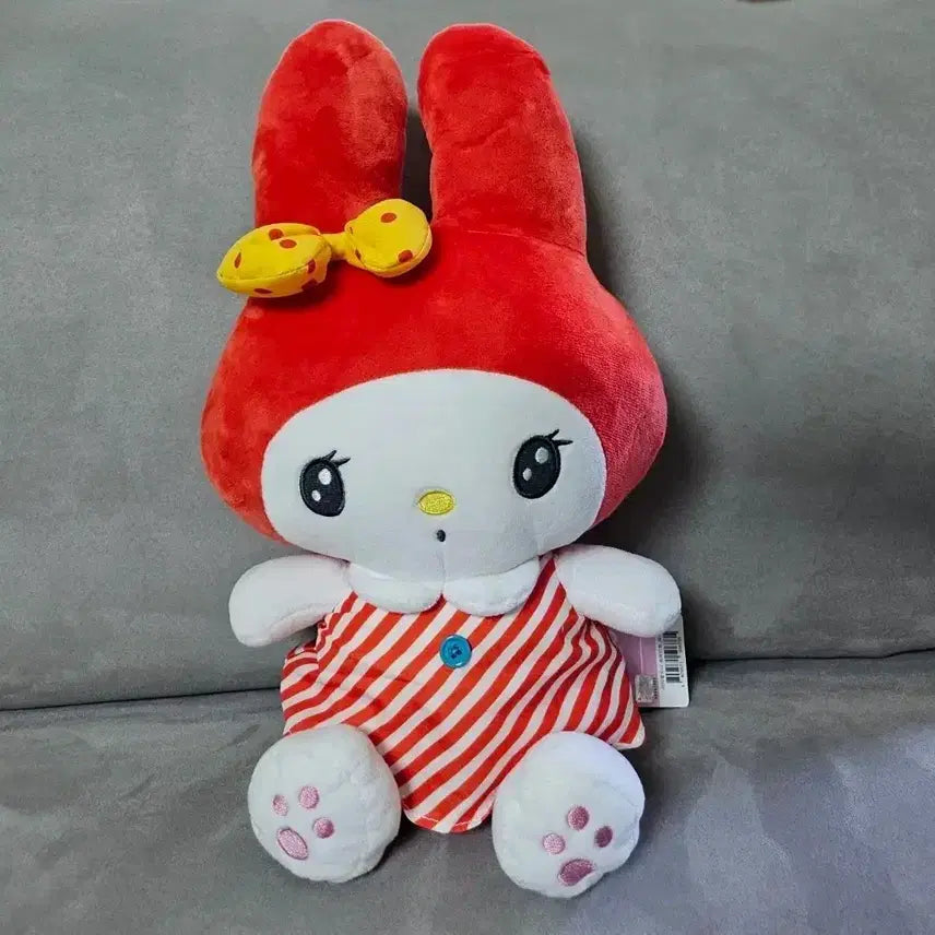 [BUNJANG] Sanrio My Melody Retro Medium Doll (25cm) / 정품 산리오 마이멜로디 레트로 25cm 중형 인형