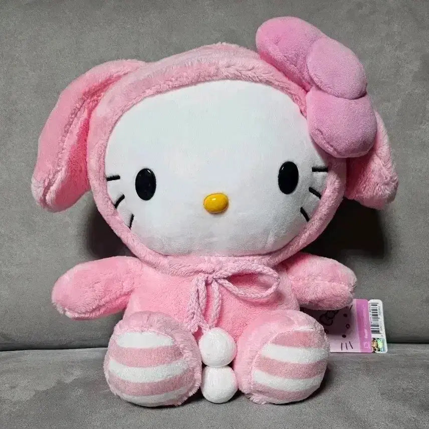 [BUNJANG] Sanrio Hello Kitty Costume Medium Plush Doll (25cm) / 정품 산리오 헬로키티 코스튬 25cm 중형 인형