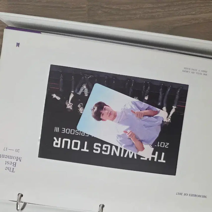 [BUNJANG] BTS Memories 2017 DVD Jin Photocard / 방탄소년단 BTS 메모리즈 2017 DVD 석진포카포함