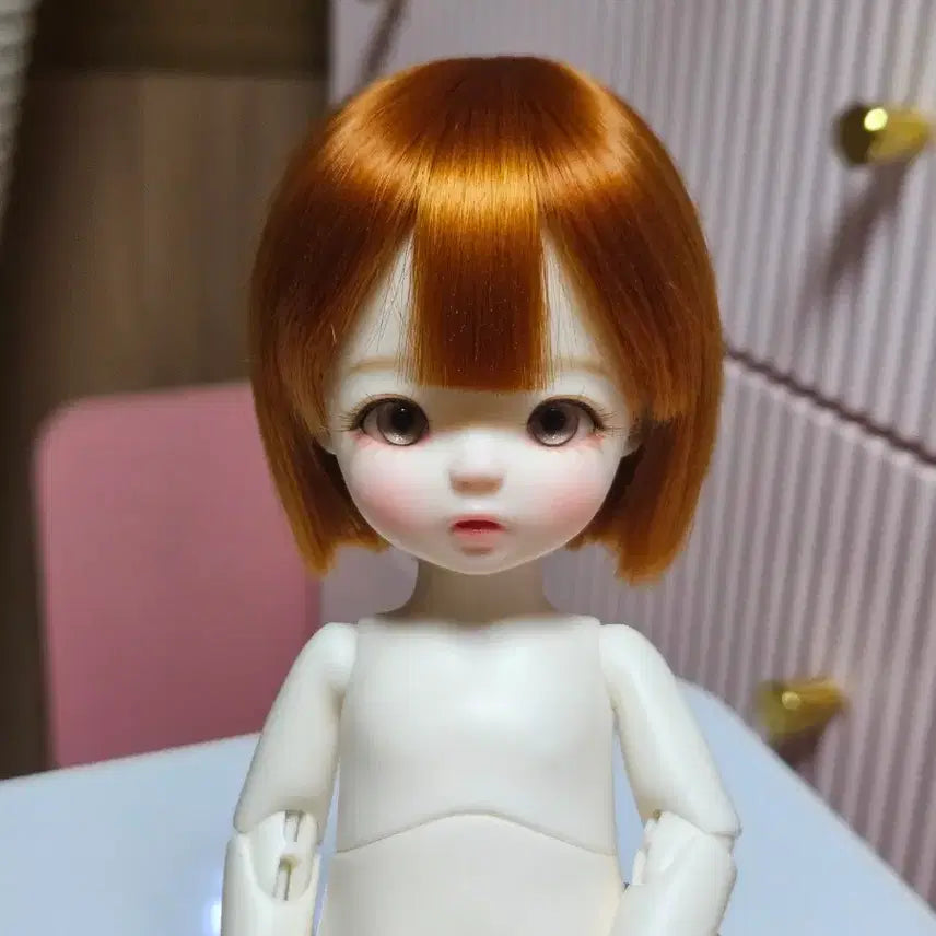 [BUNJANG] Soo Doll Short UDoll Body White Skin / 수이돌 헤에 미백 숏유딩 본체 물포 구체관절인형