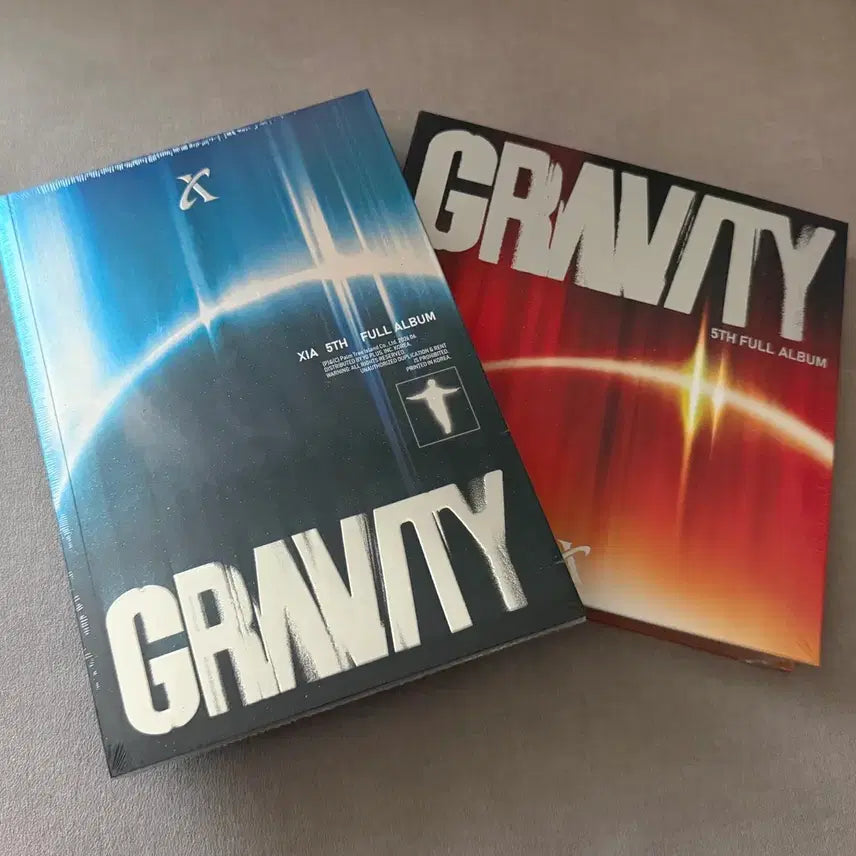 [BUNJANG] Xia Junsu Gravity Album Orbit + Cosmic Set / 시아준수 김준수 그래비티 앨범 orbit  + cosmic 두장 세트