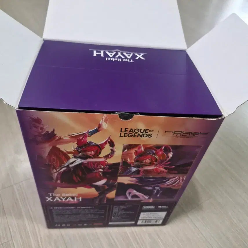 [BUNJANG] League of Legends Xayah &amp; Rakan 1/7 Scale Figure Set / 롤 리그오브레전드 자야 라칸 1/7스케일피규어 세트