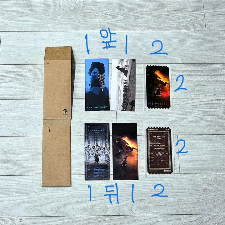 [BUNJANG] Tenet Christopher Nolan Original Ticket Set / 오디세이 TTT삼티오리지널티켓오티 오딧세이오티ttt티티티 크리스토퍼놀란