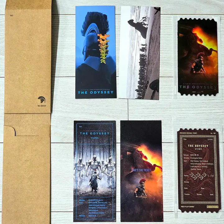 [BUNJANG] Tenet Christopher Nolan Original Ticket Set / 오디세이 TTT삼티오리지널티켓오티 오딧세이오티ttt티티티 크리스토퍼놀란