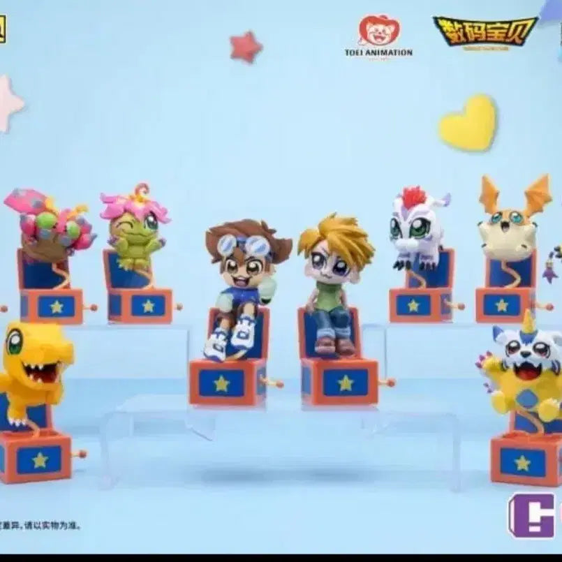 [BUNJANG] Digimon Okawa Collaboration Figure Sealed Full Set / 디지몬오카와콜라보피규어 미개봉풀셋