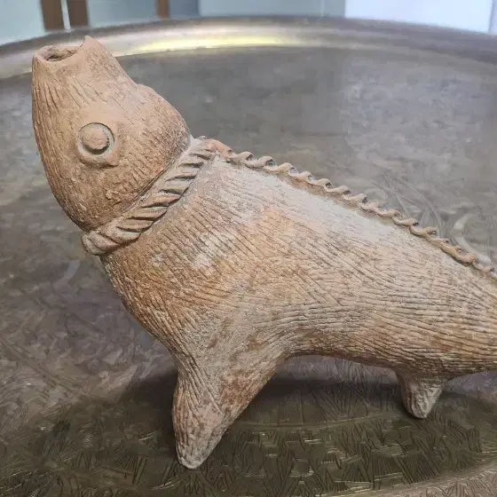 [BUNJANG] Unusual Animal-Shaped Hongtogi Antique / 특이한동물형태 홍토기