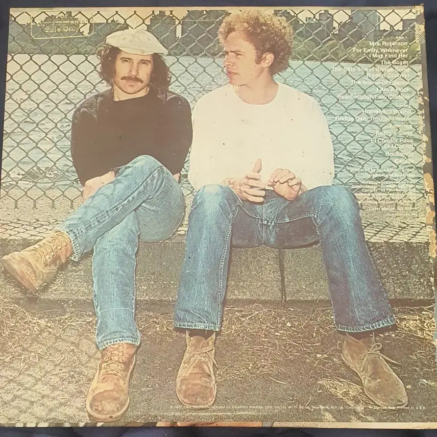 [BUNJANG] Simon &amp; Garfunkel Greatest Hits LP Import / 사이먼 앤 가펑클 그레이티스트 히트 LP 수입반