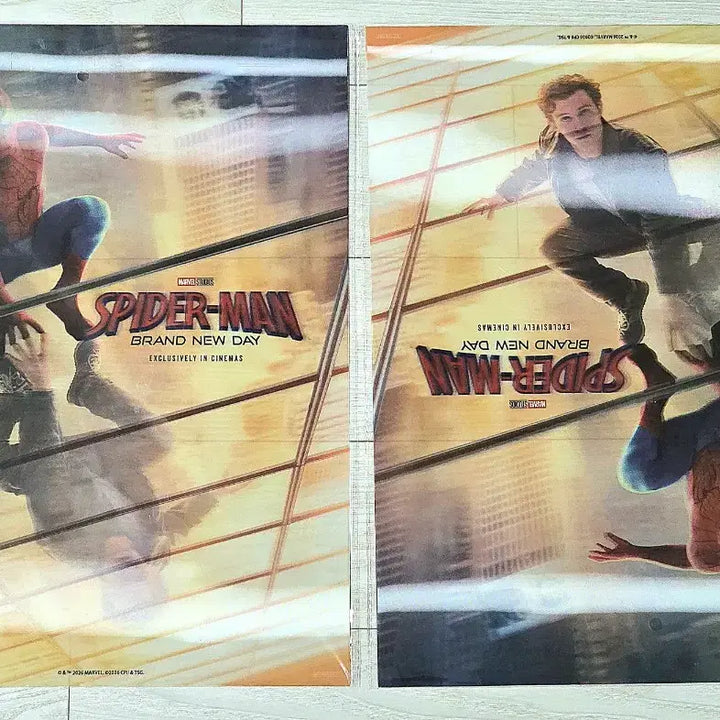 [BUNJANG] Spider-Man Brand New Day Lenticular Poster Tom Holland / 스파이더맨브랜드뉴데이 렌티큘러포스터 스파이더맨렌티큘러포스터 톰홀랜드