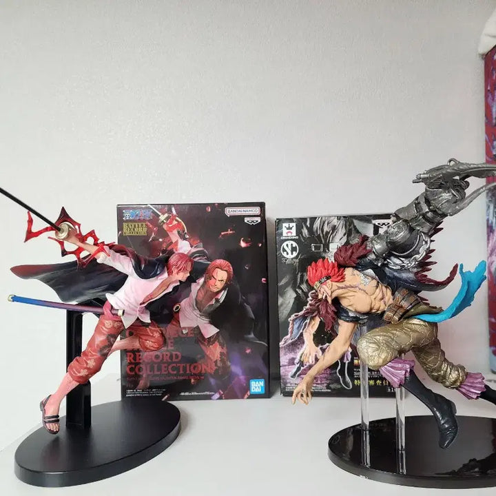 [BUNJANG] One Piece Shanks &amp; Kid Figure Bundle / 원피스 샹크스, 키드 피규어 일괄로 팔아요.