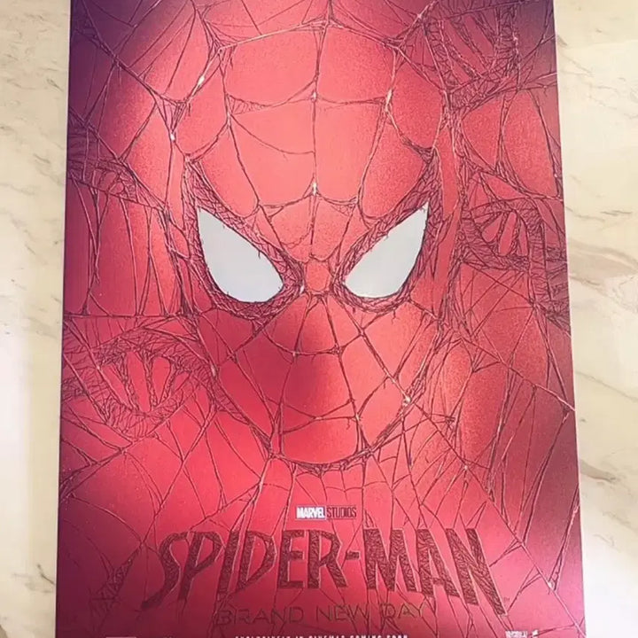 [BUNJANG] Spider-Man Brand New Day A3 Poster Taiwan Limited Edition / A3 전용박스 대만 영화관 수량 한정 특전 스파이더맨 브랜드 뉴 데이 포스터