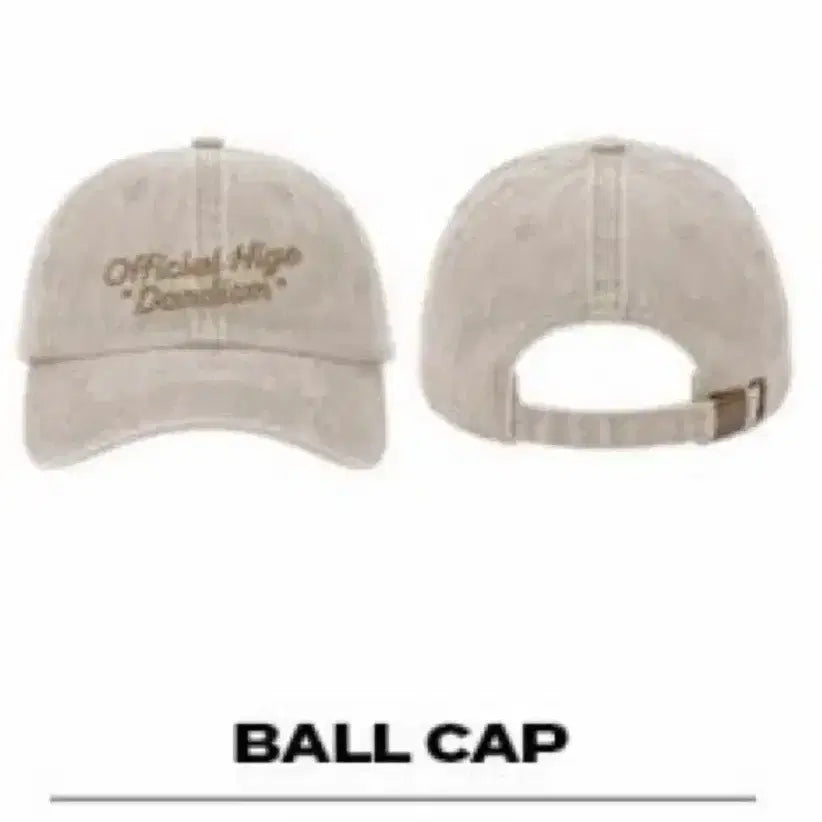 [BUNJANG] Official HIGE DANJI Limited Edition Pop-up Store Ball Cap / 히게단 볼캡 팝업 굿즈
