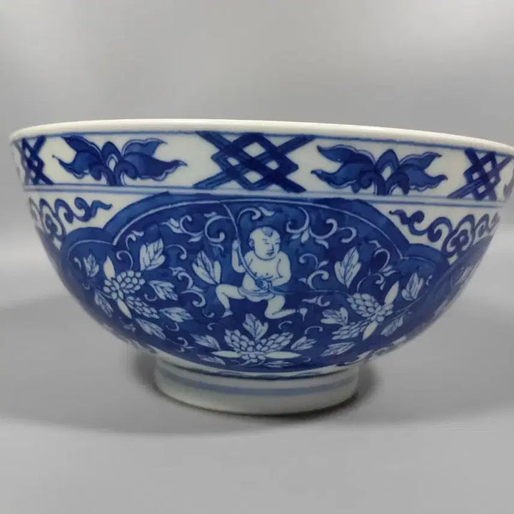 [BUNJANG] Chinese Porcelain Blue and White Bowl / 중국도자기 골동품 청화완