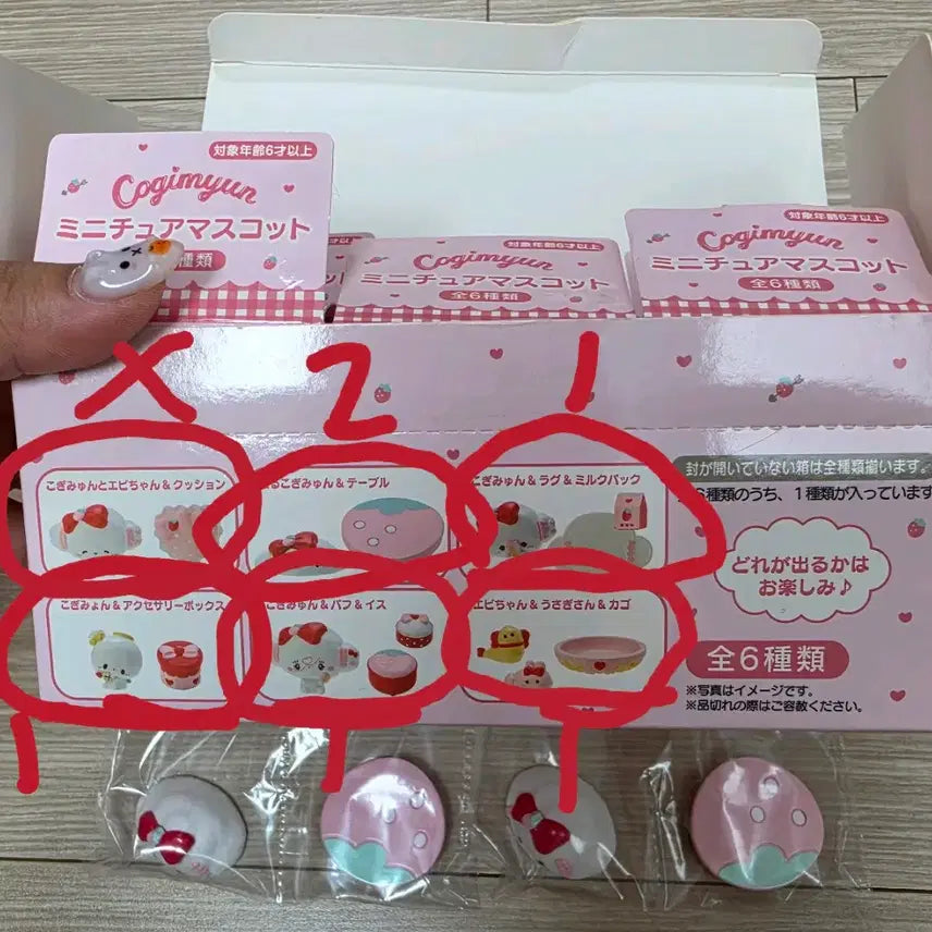 [BUNJANG] CogiMyung First Love Series Re-Ment Full Box (Incomplete Set) / 새상품-단순개봉)코기뮹 첫사랑시리즈 리멘트 풀박(사진참고) 일괄판매