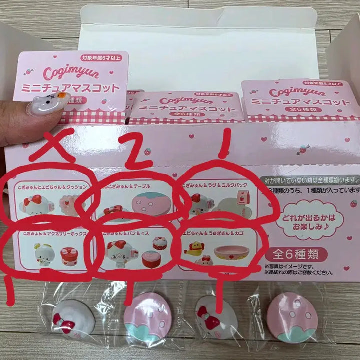 [BUNJANG] CogiMyung First Love Series Re-Ment Full Box (Incomplete Set) / 새상품-단순개봉)코기뮹 첫사랑시리즈 리멘트 풀박(사진참고) 일괄판매